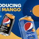 Cans of Pepsi Mango and Pepsi Mango Zero Sugar